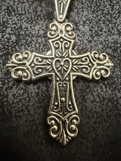 Chrome hearts style pendant for chain or keys or anything.