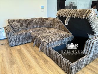 New Fluffy Sleeper Sectional Couches