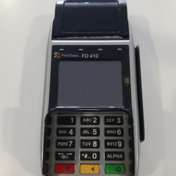 First Data FD-410 Credit Card Machine
