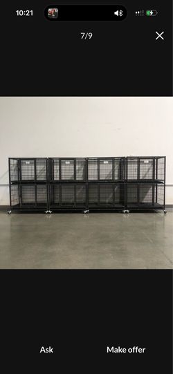 8 new dog kennel crates