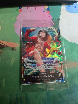 Monky.D.Luffy promo ST13-003 Japanese ONE PIECE Card Game Seven Eleven Sealed