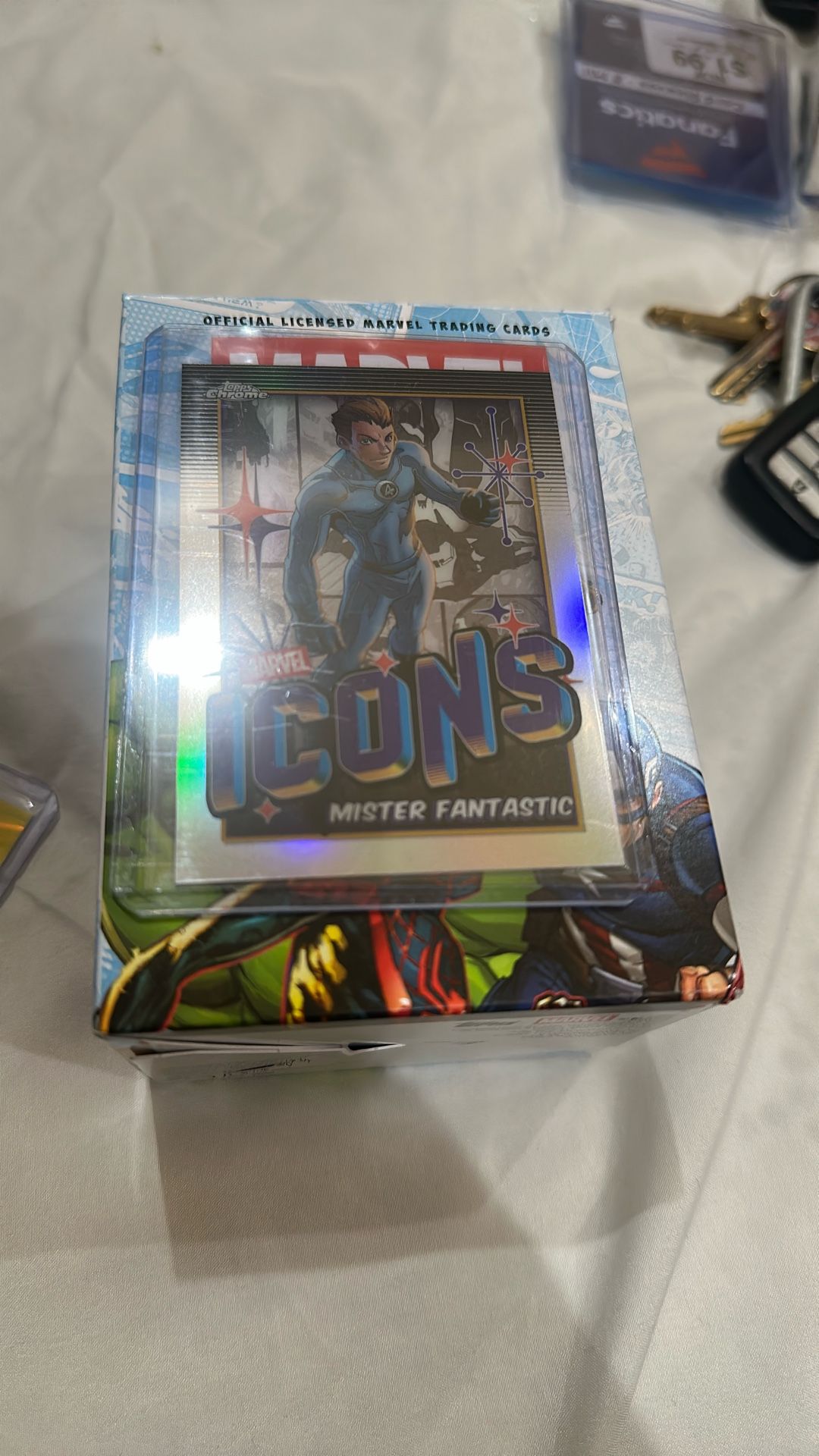 Mister Fantastic 2025 Topp Chromes Card