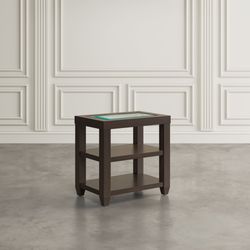 Urban Icon Merlot Chairside Table