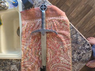 Prop. Sword not sharp