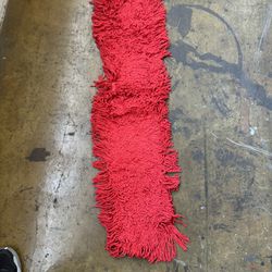 Dust Mops Red 36” and Blue 18”.