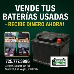 Te Pagamos Por Tus Baterias Usadas