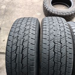 Pair of 2 used general tires 255/70/r17 ‼️ free instalation‼️