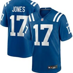 New! Men's Indianapolis Colts Daniel Jones Royal Team Game Jersey

