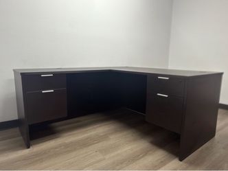 Commercial L-Shaped Desk