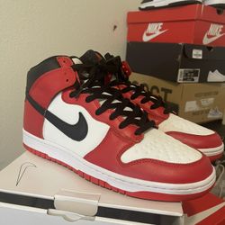 Dunk High Nike By You Chicago Worn Size 12