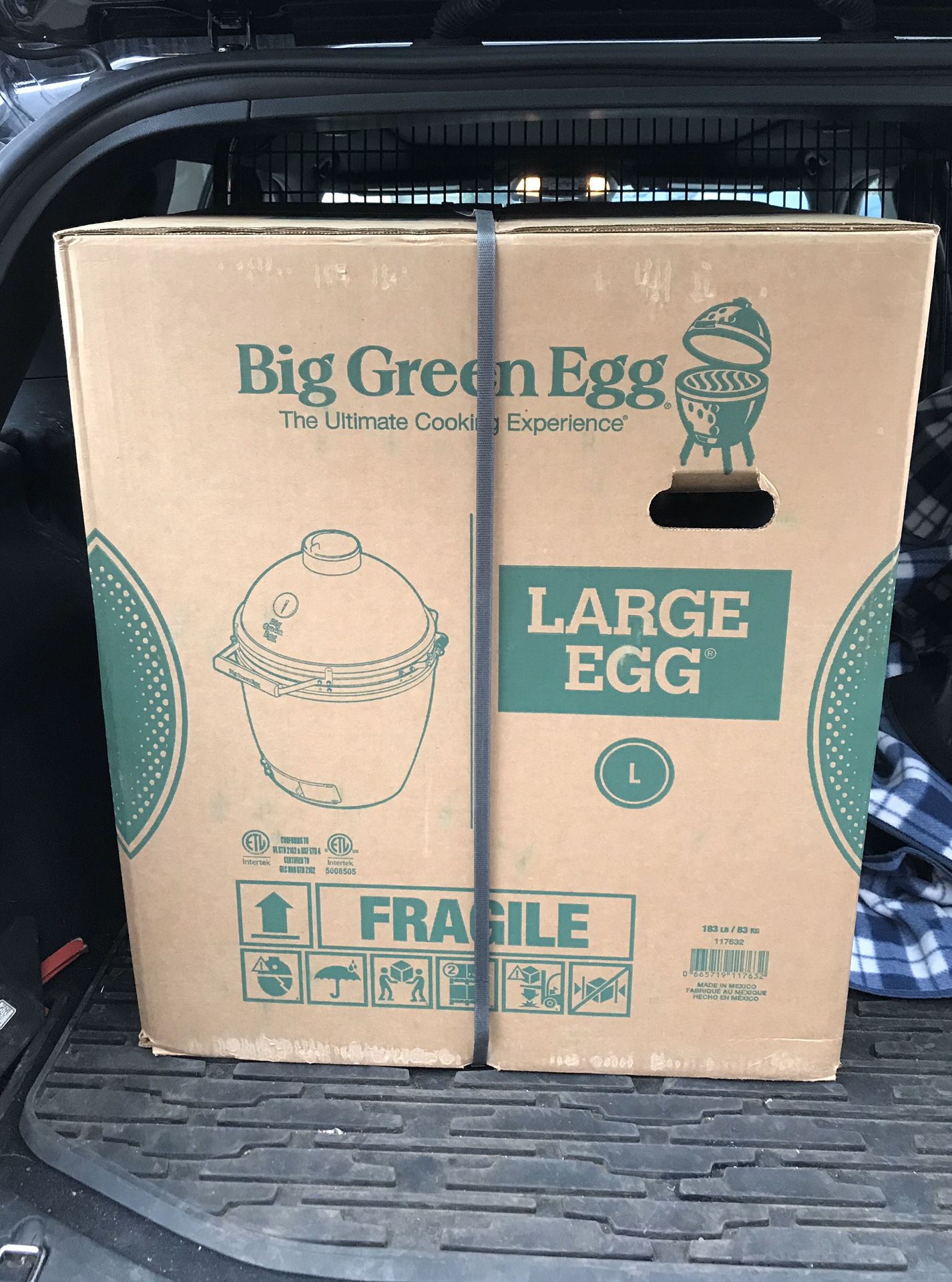 Big green egg Large egg package with everything..