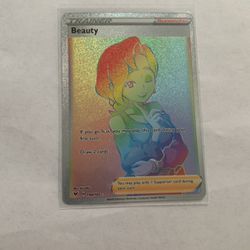 Pokemon Vivid Voltage BEAUTY Secret Rare #194/185 Full Art/Rainbow