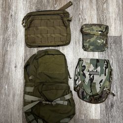 Flak Backpack / Pouches