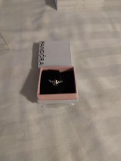 Silver Rose Ring Pandora  New $40