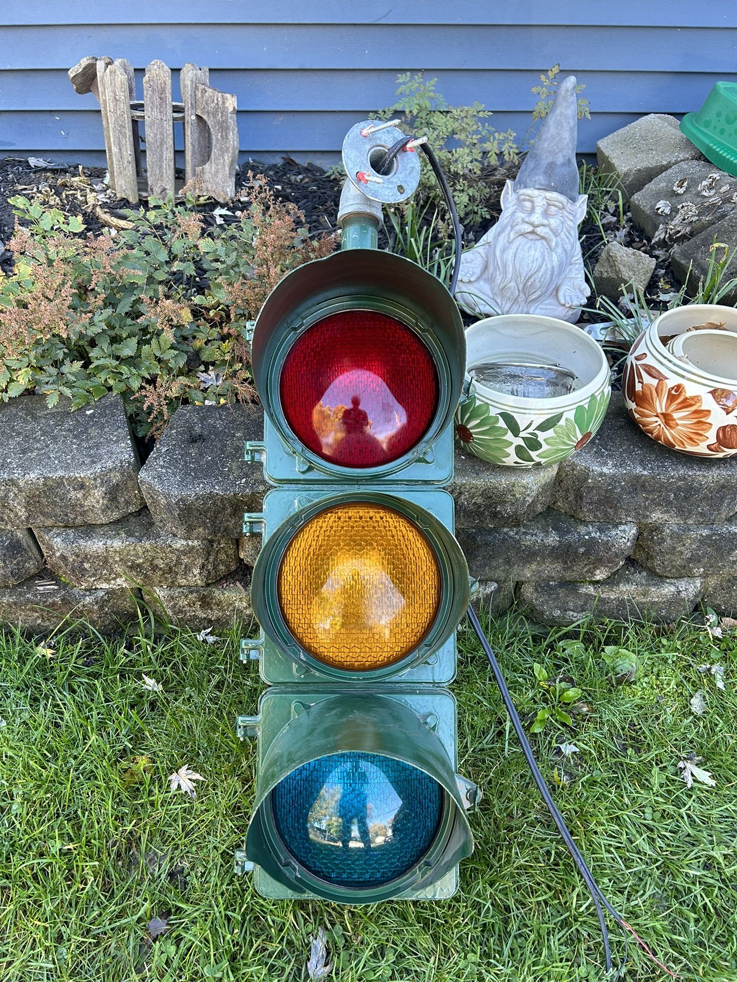 Aluminum Stop Light Red, Yellow , Green