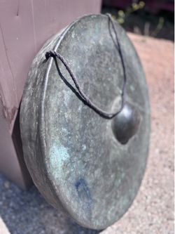 Vintage Large Gong