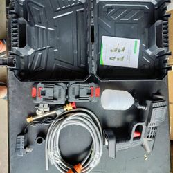 Portable Home Car Wash With Lithium Battery. 12P1S1