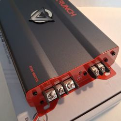 CRUNCH 3725 WATTS MONOBLOCK 1 OHM STABLE BUILT-IN CROSSOVER WITH BASS CONTROL CAR 