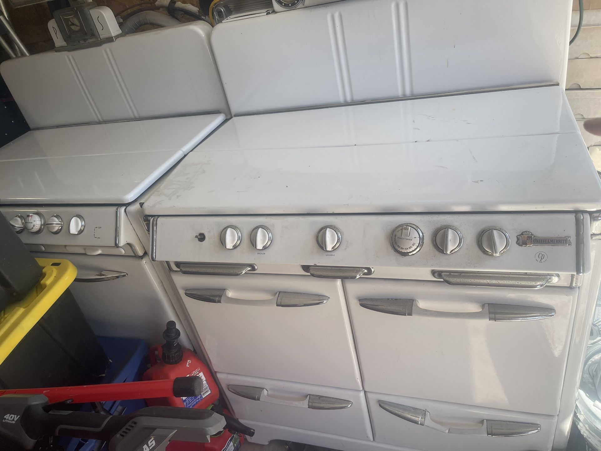 Antique Oven Stove X2 O’keefe & Merritt
