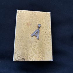 10k Gold A Pendant 
