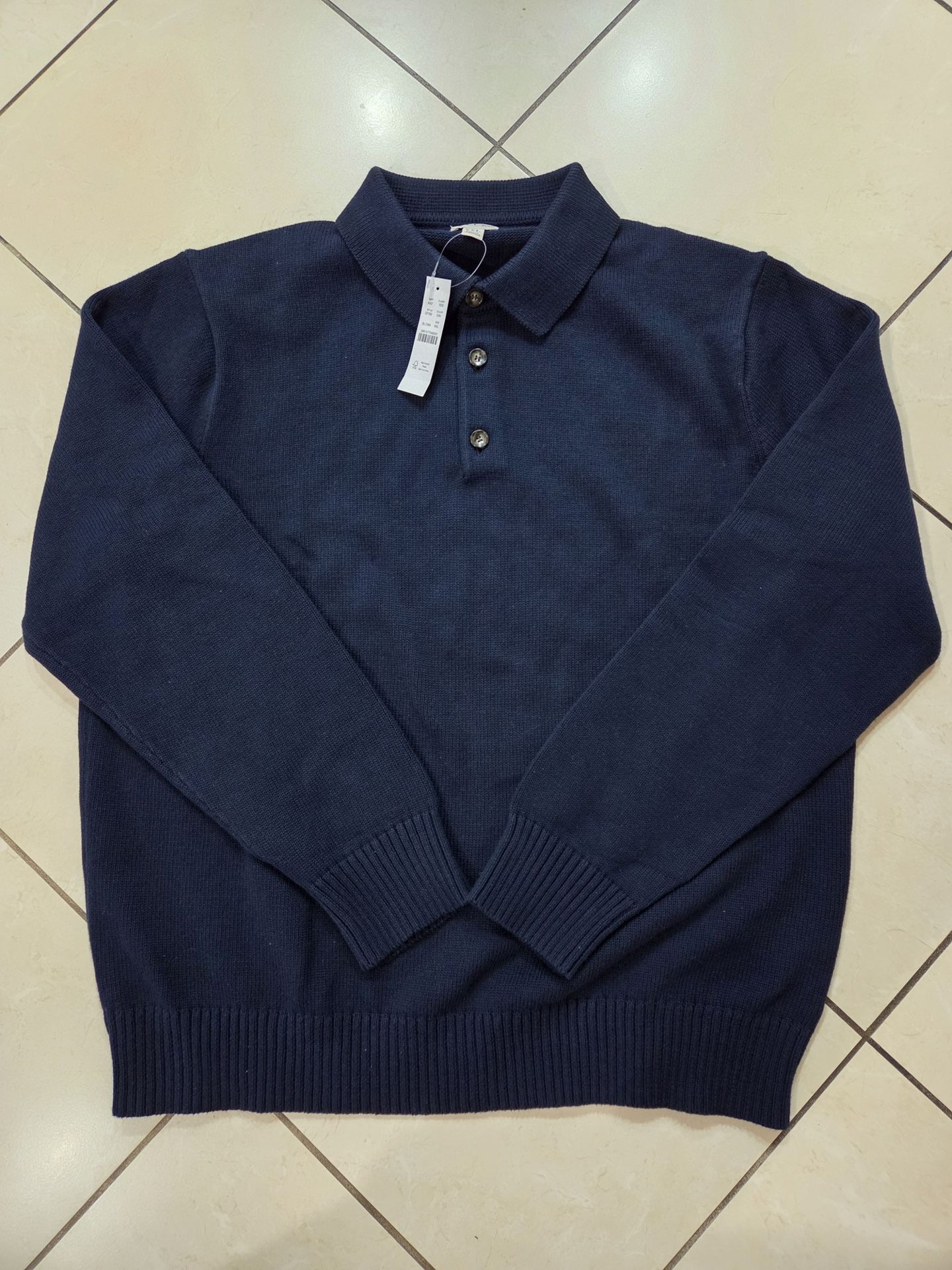 Brand New J.Crew Heritage Cotton Sweater Polo Size XL