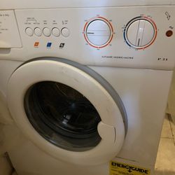 For Parts Malber P21 Compact Washing Machine For Parts (Door NOT INCLUDED)