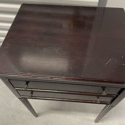 End Table With Storage 