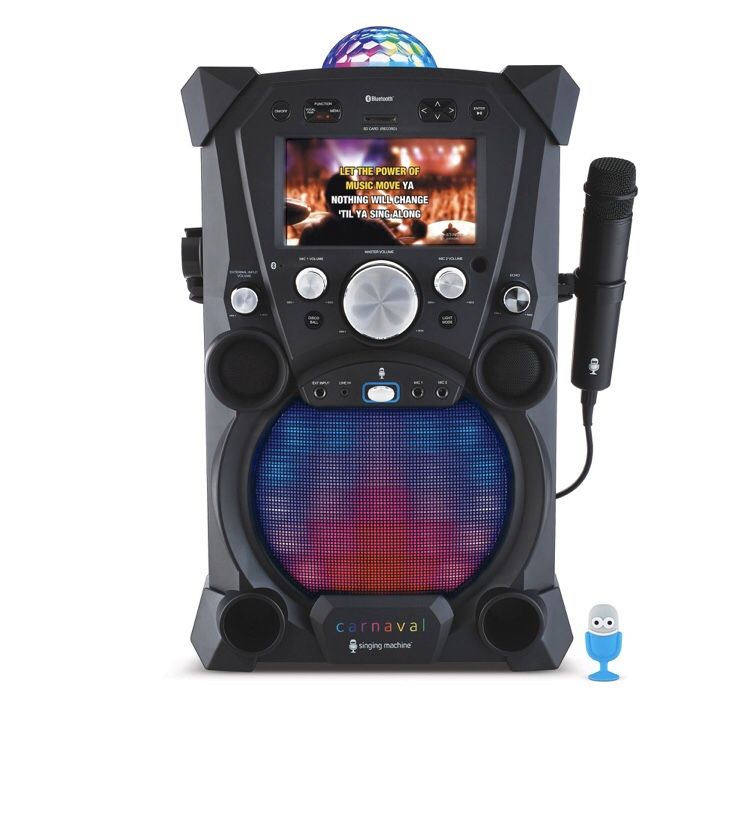Singing speaker/karaoke machine