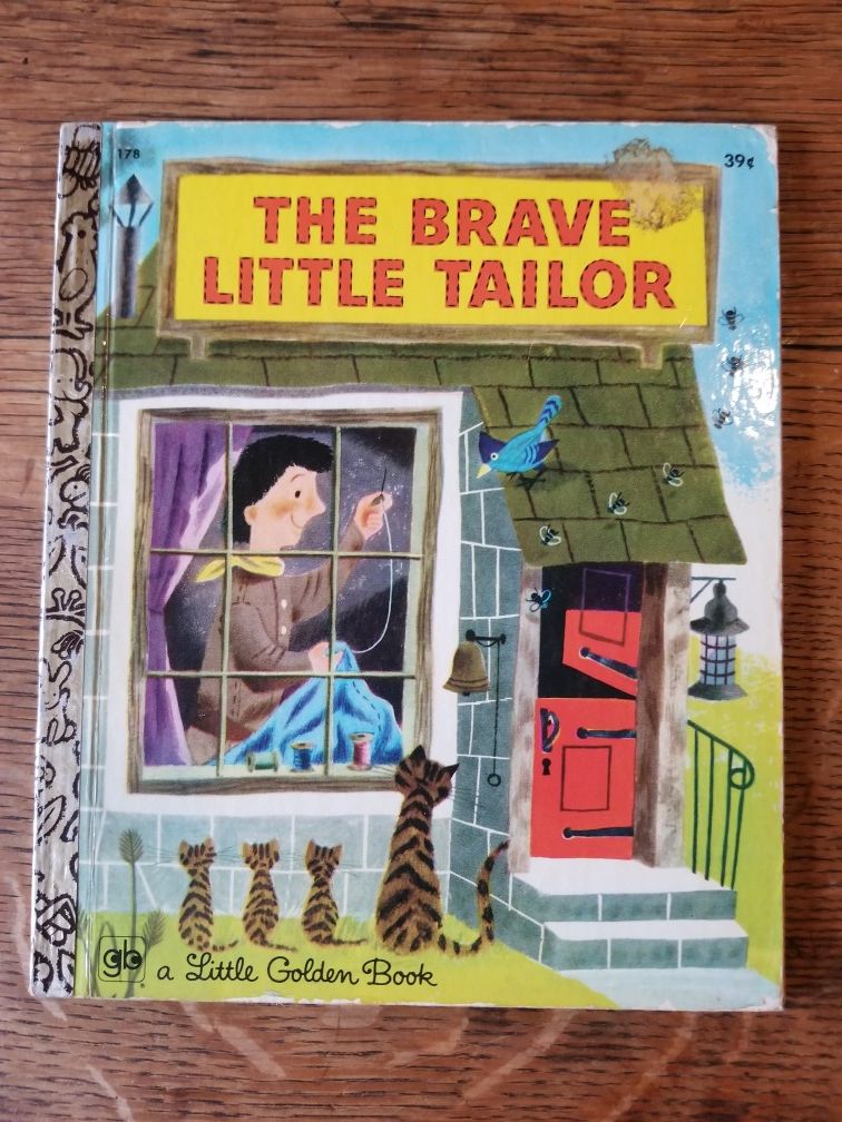 Little Golden Book #178 "The Brave Little Tailor" 2nd printing 1972