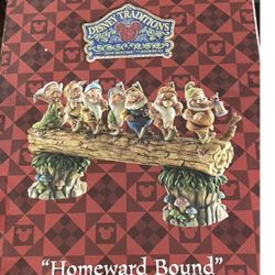 Disney Jim Shore 7 Dwarves Showcase Homeward Bound