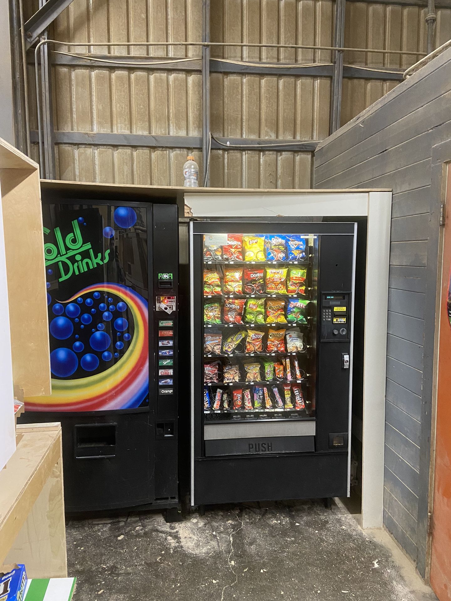 Vending machine route biz profitable for sale in portland or offerup