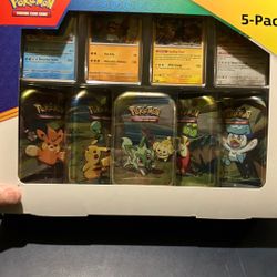 Pokemon Paldea Friends Mini Tin Set New