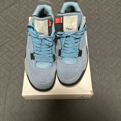 Jordan 4 UNC Blue Size 10