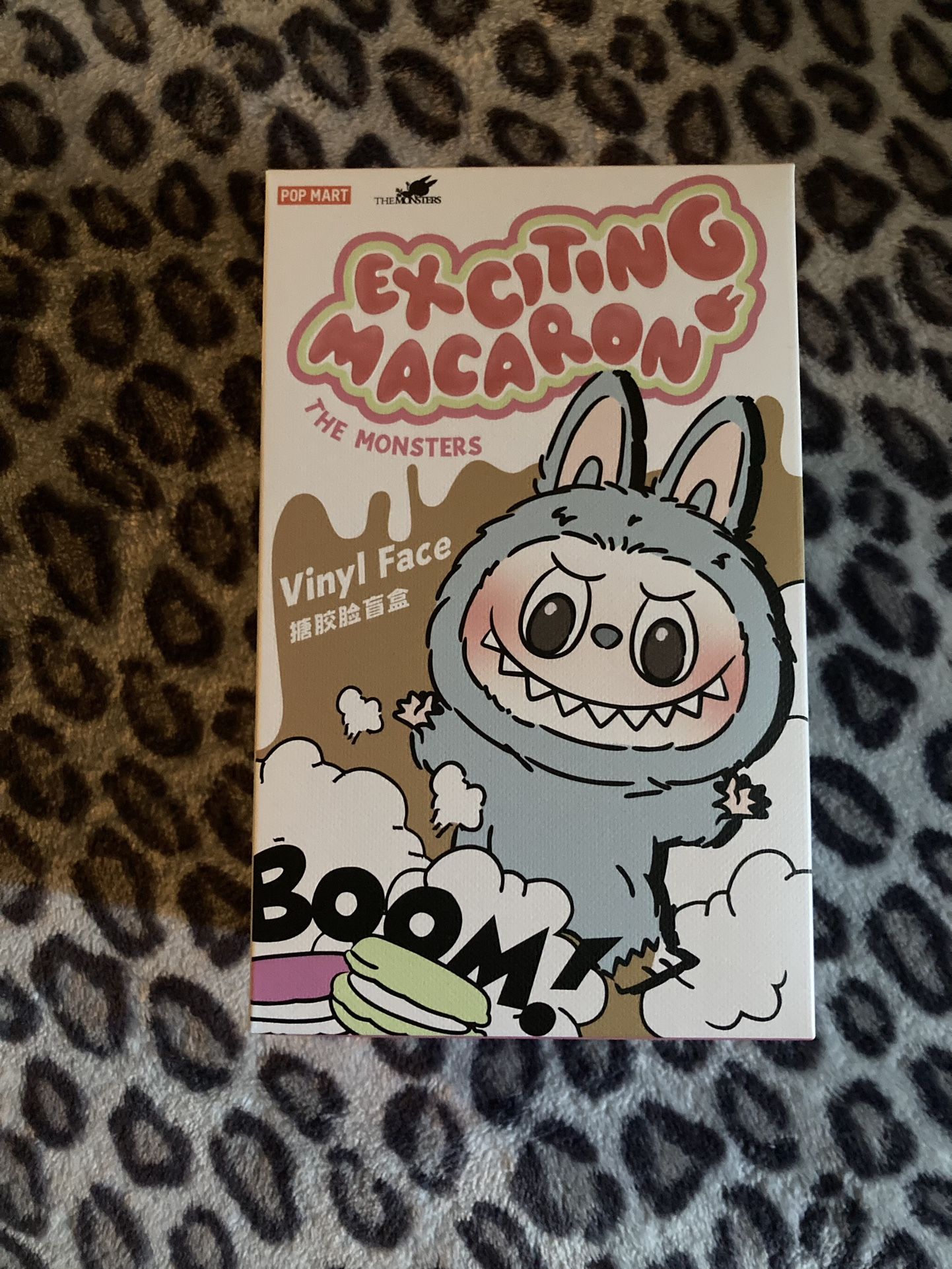 USA- NEW Authentic Labubu Monsters Exciting Macaron vinyl SINGE Blind Box
