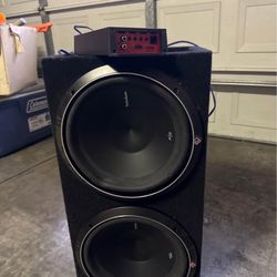 12 “ Fosgate P2 and Ds18 Amp 