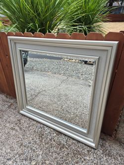 Silver Framed SOPHIA VERGARA PARIS Mirror-Excellent Condition!