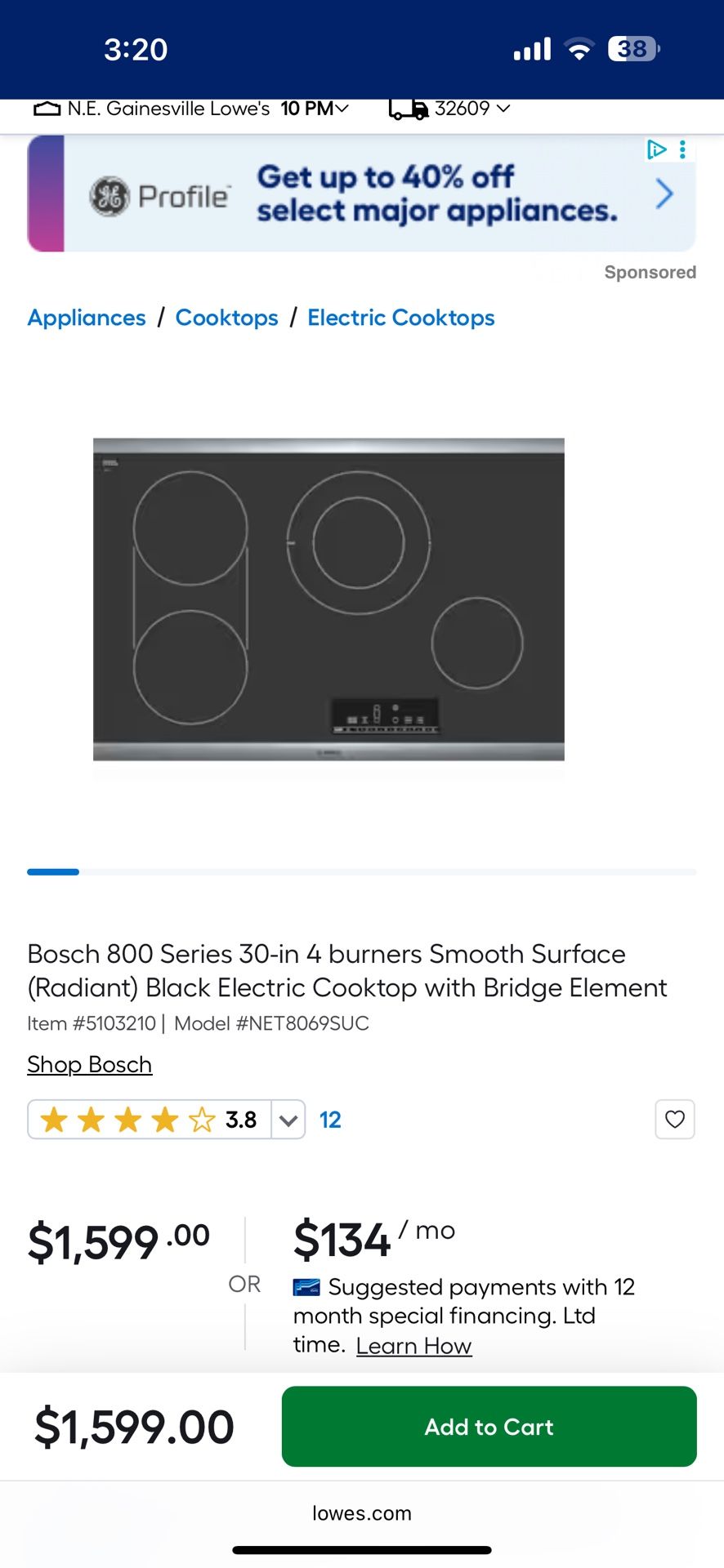 Cooktop