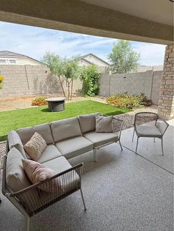 Modern 4-Piece Outdoor Patio Conversation Set
