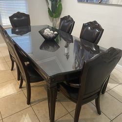 Dining Table Set 6 Chair 🪑 