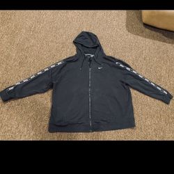 Nike EUC!  Men's Sportswear Full-zip Logo Long Sleeve Hooded Sweatshirt 3X