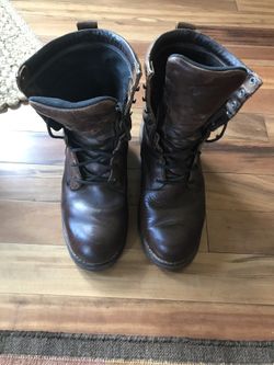 Red wing logger store boots 616