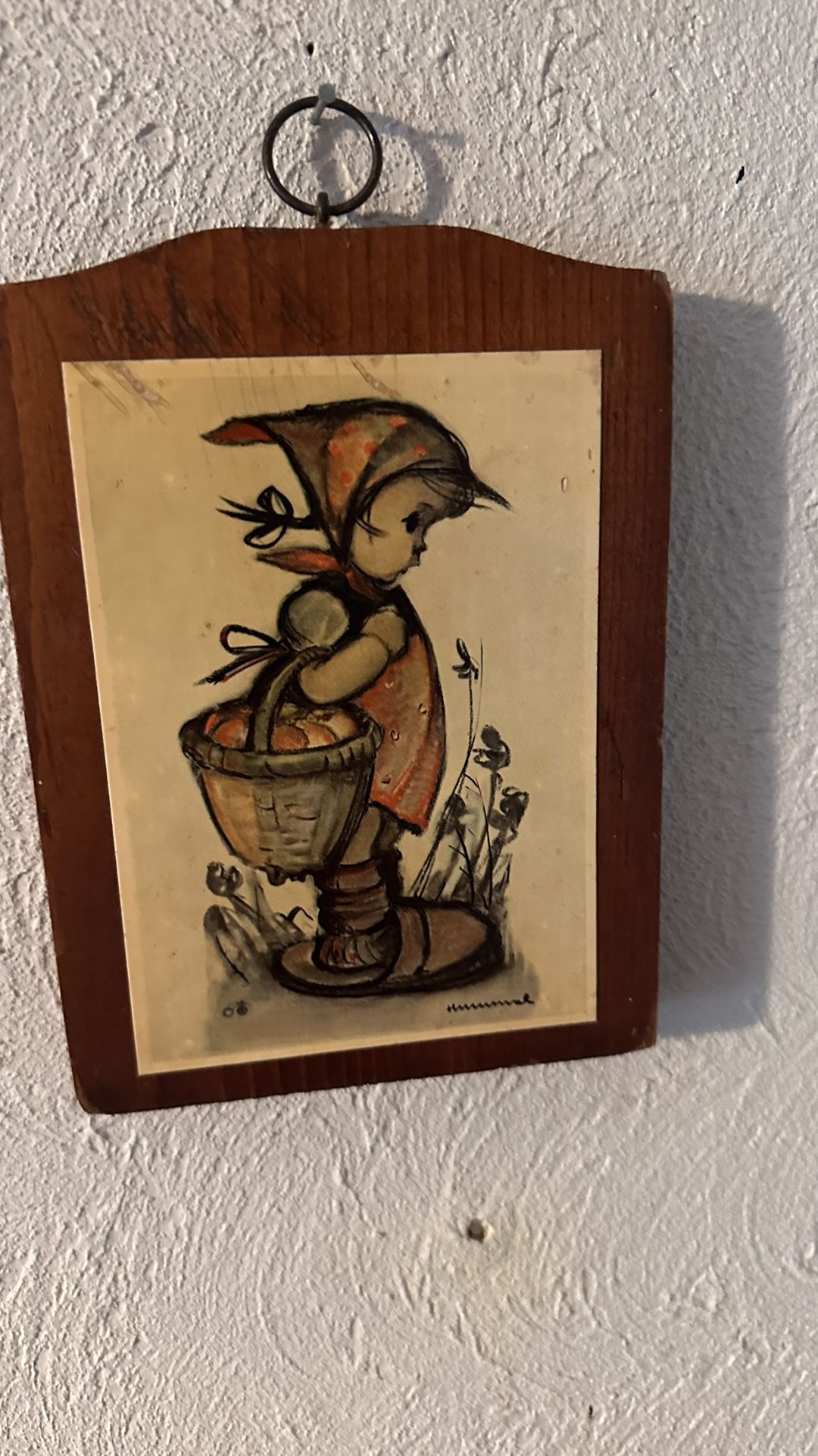 Vintage Hummel Wood Plaques 4  In all 