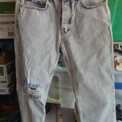 Jeans By Man Sz 32 R 