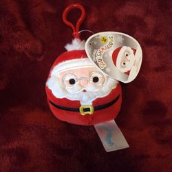Squishmallow Santa Clip