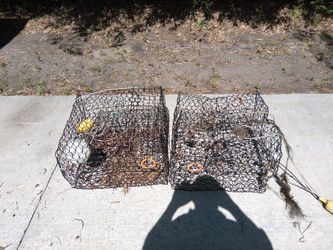 2x Crab traps , for catching crabs
