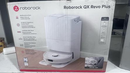 🤖 SMARTER CLEANING. LESS WORK.  Upgrade your home with the Roborock QX Revo Plus.  🌀 Massive 10,000 Pa HyperForce Suction 🗺️ Precise PreciSense LiD