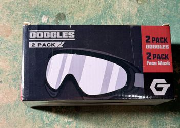1-Pack Motorcycle & ATV Goggles