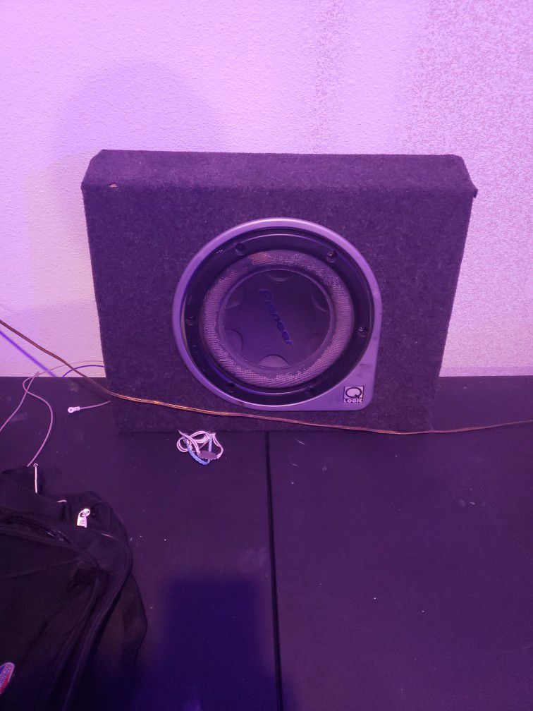 Logic 10 Inch Subwoofer In The Box