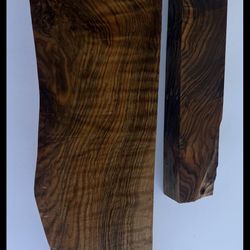 Premium English Walnut Blanks– Knife Scales, Turning Blanks, or Custom Craft Wood (Set of 2)