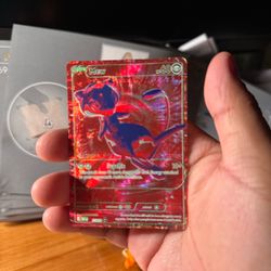 Mew R/RGB Pokemon card